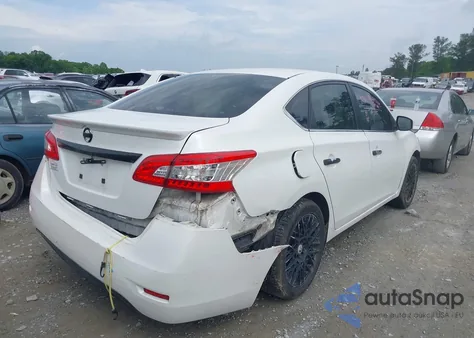 2014 Nissan Sentra Fe+ Sv из США, поврежденный, VIN 3N1AB7AP0EL623599